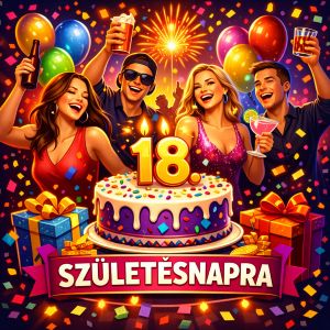 18. Születésnapra