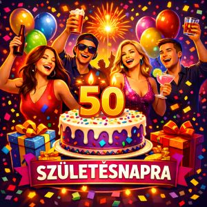 50. Születésnapra