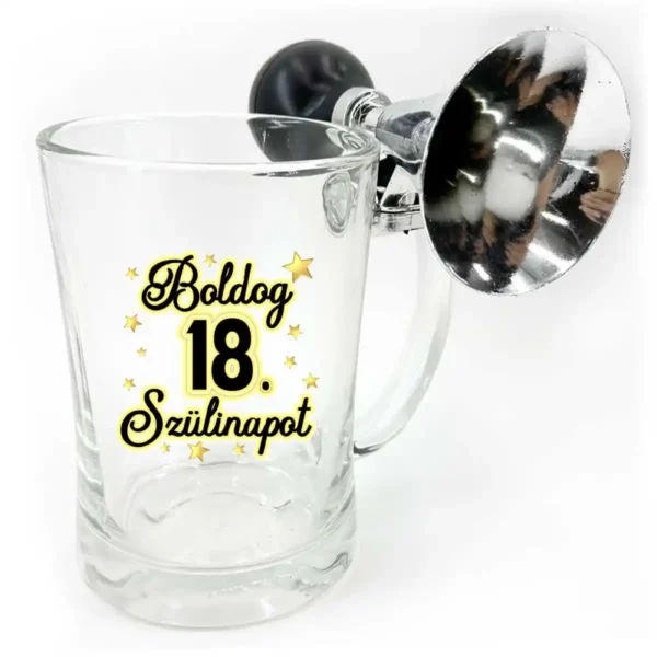 Dudás söröskorsó 500 ml – Boldog 18.