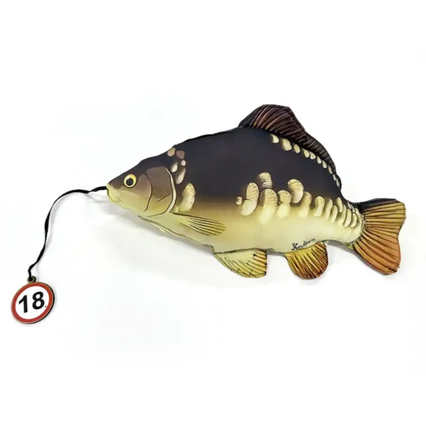 Halas párna 66 cm – 18. születésnapi ponty