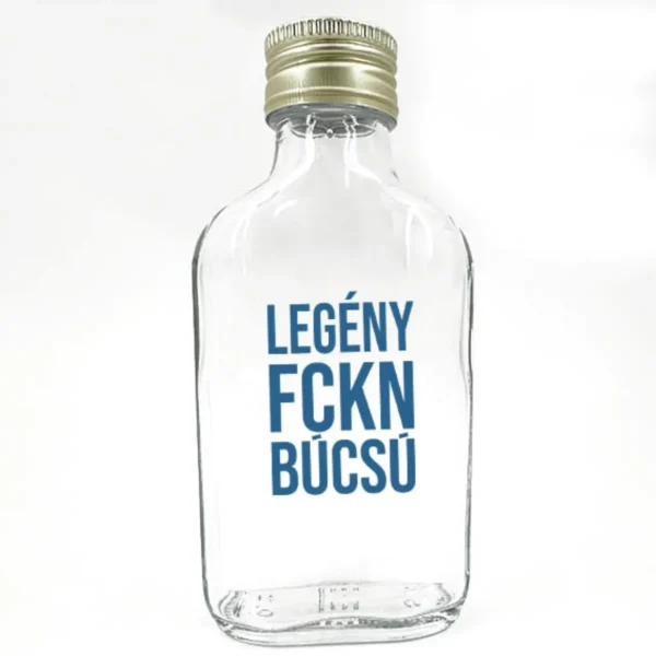 Laposüveg – „Legény FCKN Búcsú” Felirattal