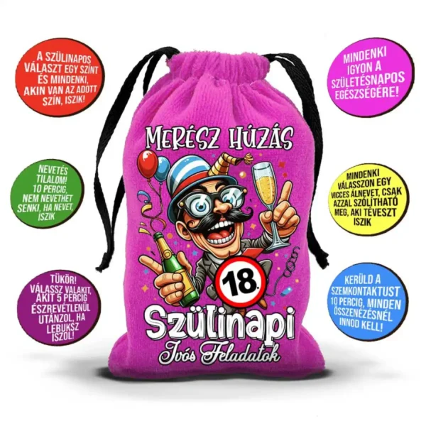 Merész Húzás – 18. Szülinapi Ivós Feladatok