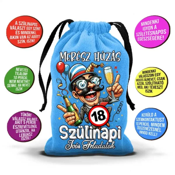 Merész Húzás – 18. Szülinapi Ivós Feladatok