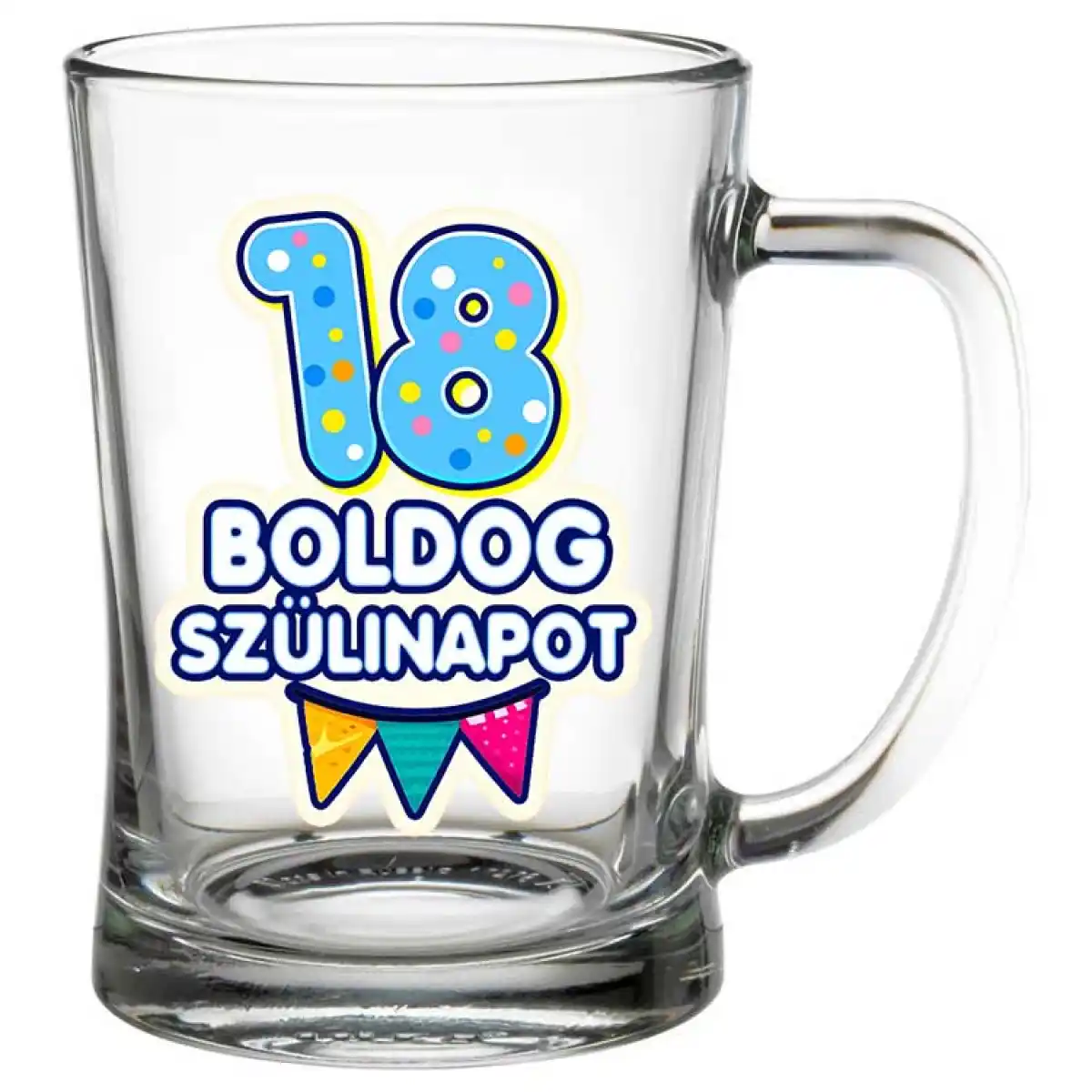 Söröskorsó 500 ml – Boldog 18. Szülinapot