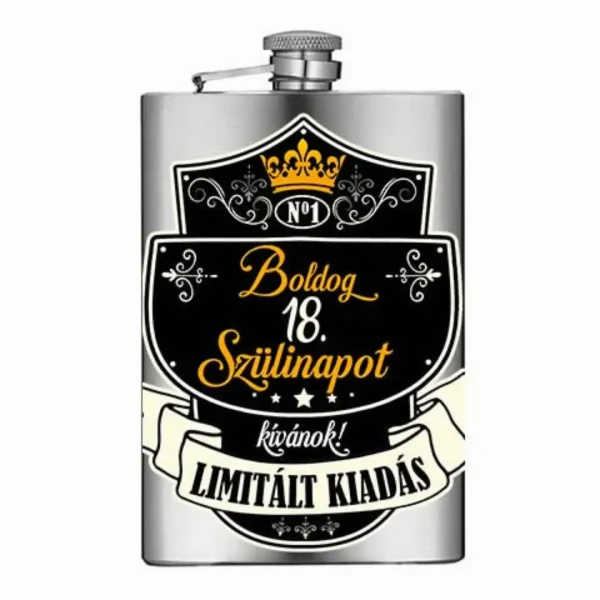 Vicces Flaska – Boldog 18. Szülinapot Limitált