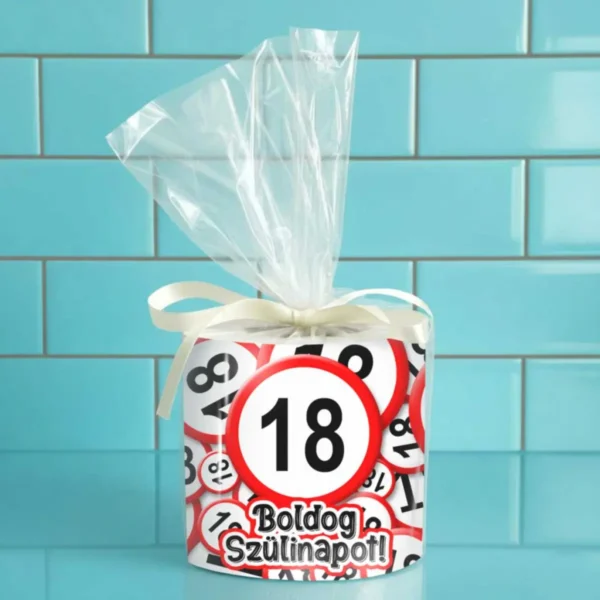 Vicces WC Papír – 18. Születésnapra