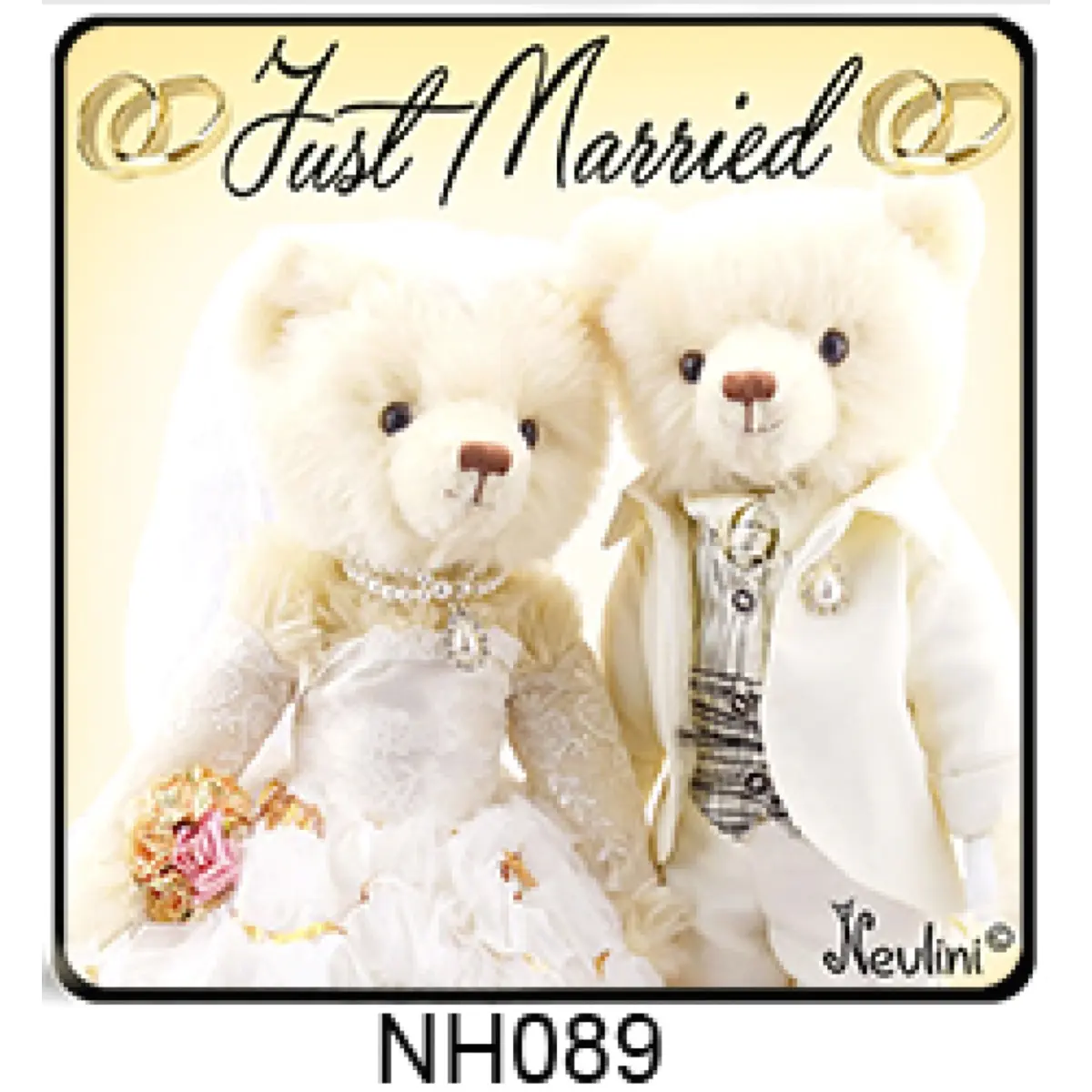 Hűtőmágnes – Just Married – Esküvőre