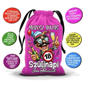 Merész Húzás – 18. Szülinapi Ivós Feladatok