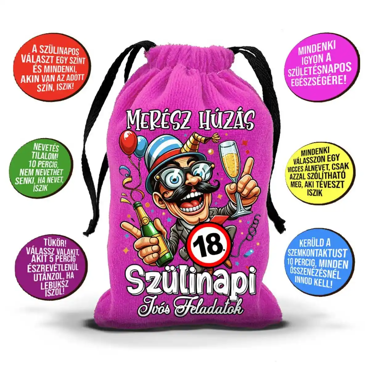 Merész Húzás – 18. Szülinapi Ivós Feladatok