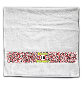 Nagy törölköző 120×70 cm – 18 körös mintás