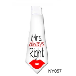 Nyakkendő – Mrs. Always Right – Vicces ajándék