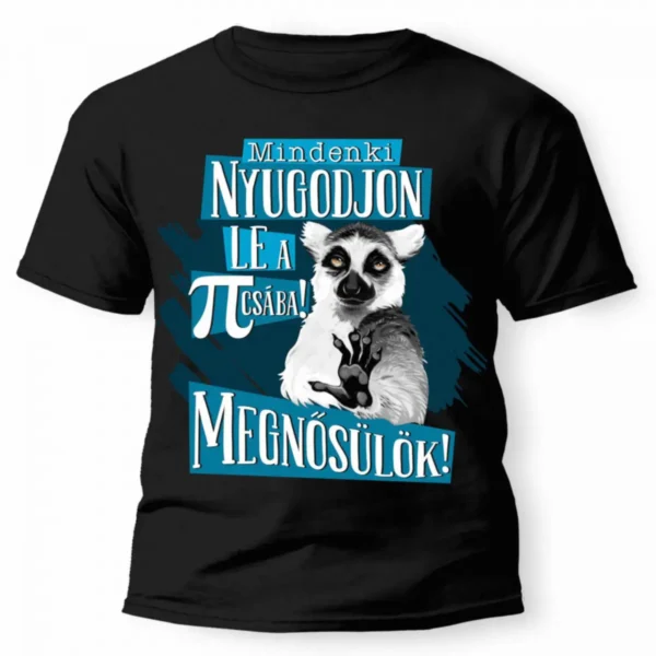 Vicces Legénybúcsú Póló – Mindenki nyugodjon le