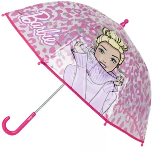 Barbie átlátszó esernyő - Glam gyerek Ø71 cm