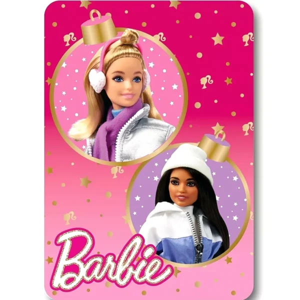 Barbie polár takaró – Winter karácsonyi