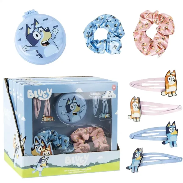 Bluey hajkiegészítő szett Happy - 7 db-os