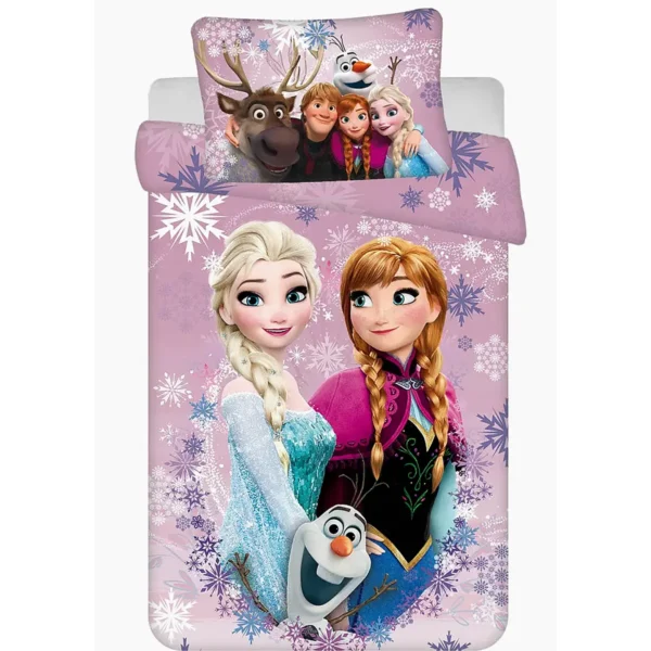 Disney Jégvarázs ovis ágyneműhuzat – Purple