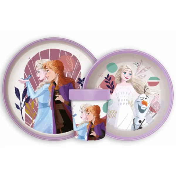 Disney Jégvarázs – csúszásmentes étkészlet