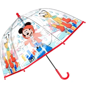 Disney Mickey átlátszó esernyő - Ø72 cm