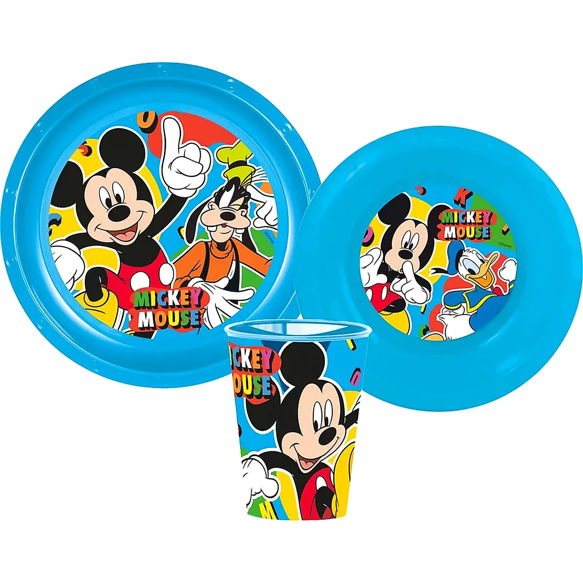 Disney Mickey étkészlet - műanyag szett 260 ml