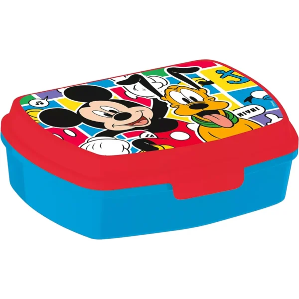 Disney Mickey szendvicsdoboz - 7x14x6,5cm