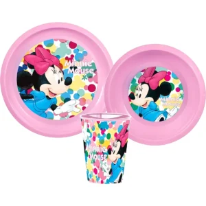 Disney Minnie étkészlet - műanyag szett 260 ml