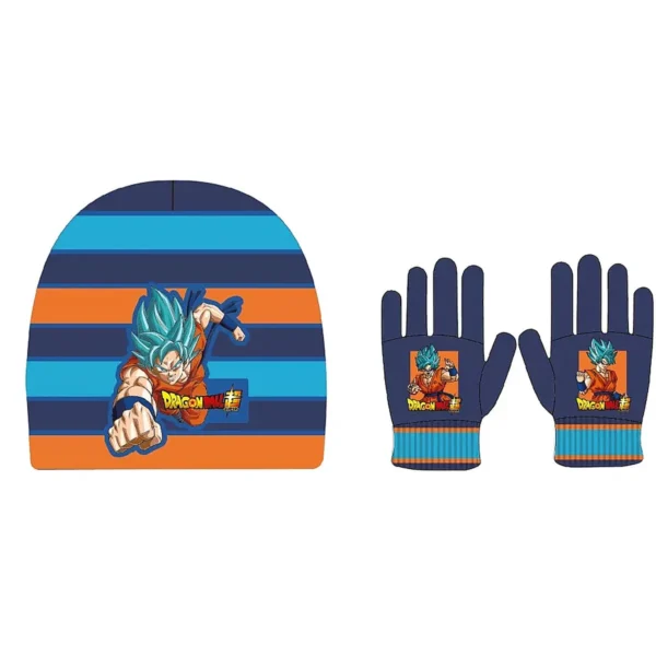 Dragon Ball gyerek sapka + kesztyű szett