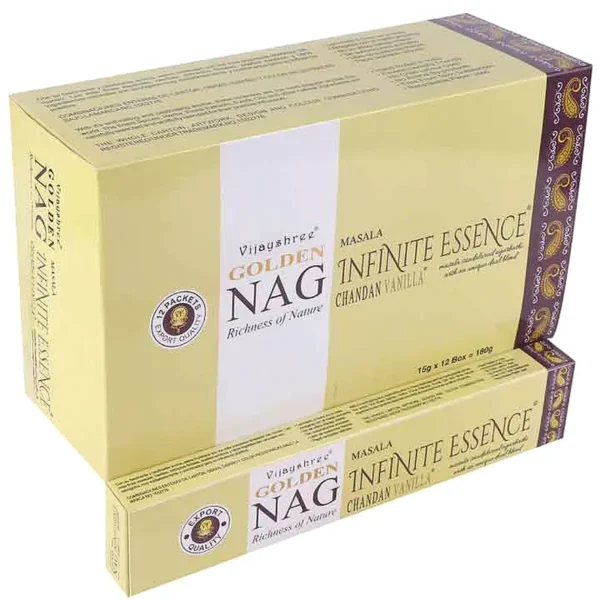 Golden Nag Infinite Essence masala füstölő