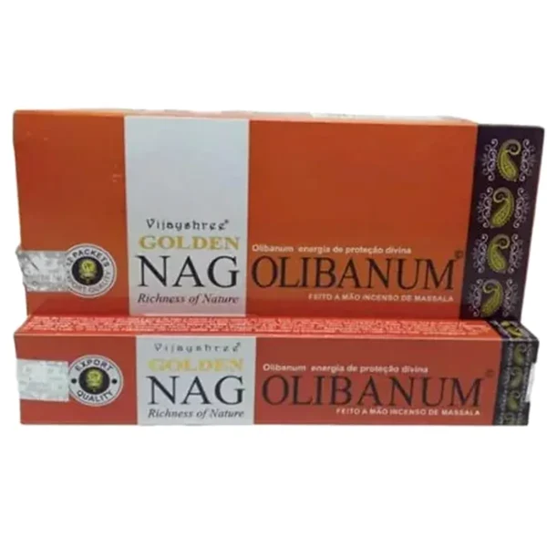Golden Nag Olibanum-Tömjén Masala Füstölő