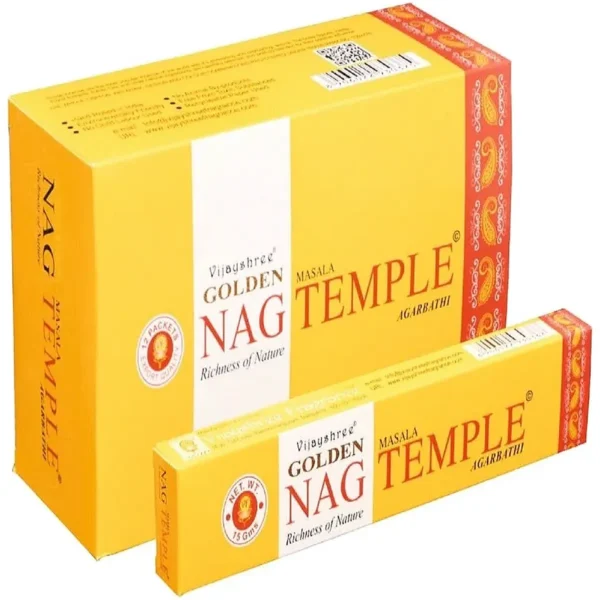 Golden Nag Temple Masala Füstölő