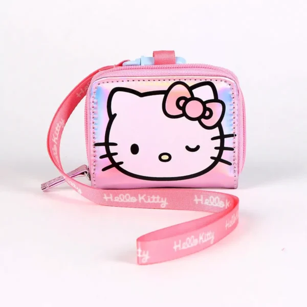 Hello Kitty pénztárca - Pink Iridescent