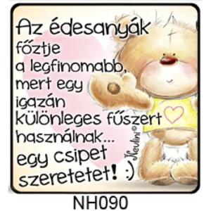 Hűtőmágnes - Az édesanyák főztje