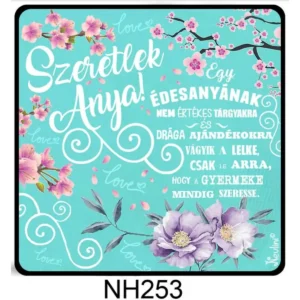 Hűtőmágnes - Egy édesanyának - Ajándék