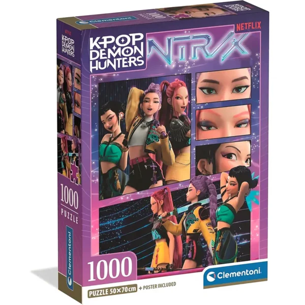 K-pop Démonvadászok 1000 db-os puzzle