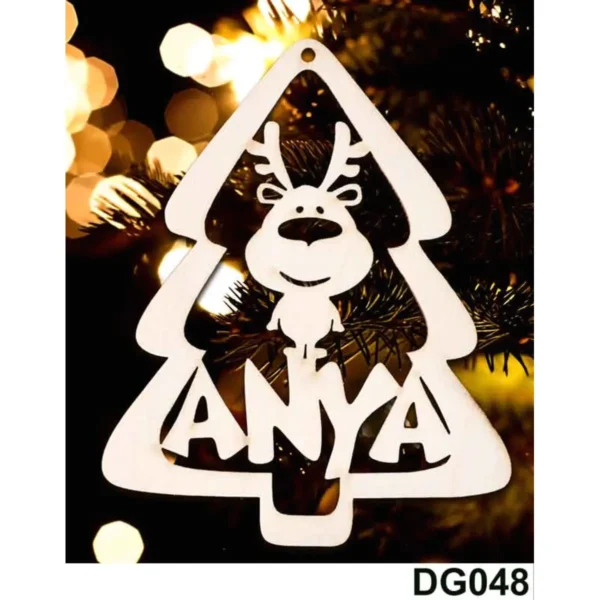 Karácsonyi Díszgömb - Anya Fenyő - dísz