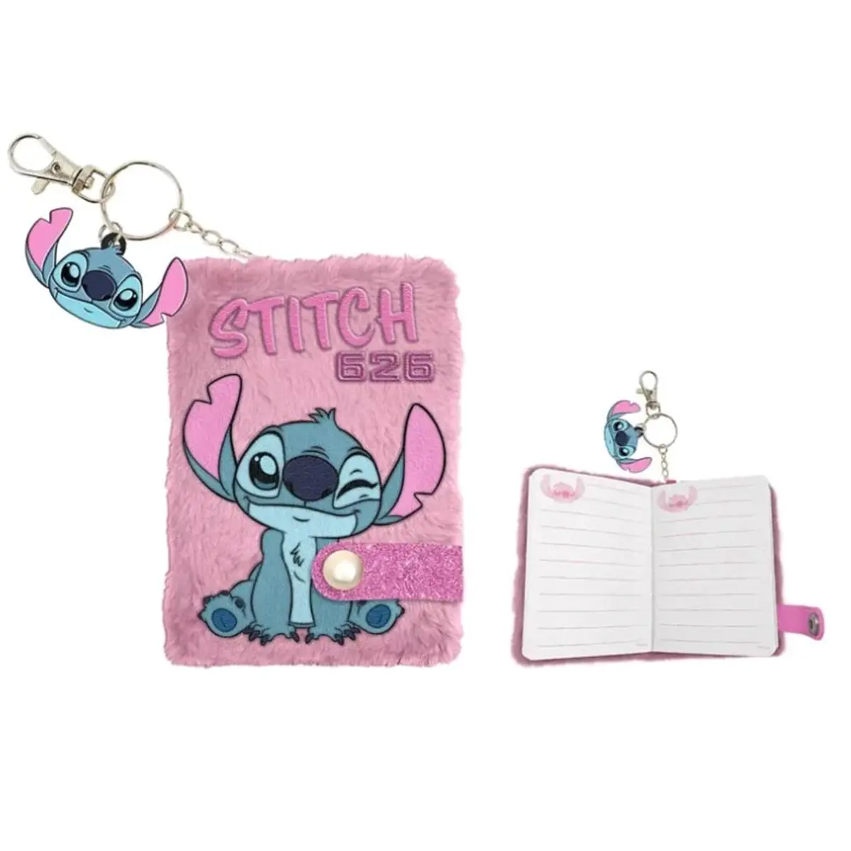 Lilo és Stitch – plüss mini notesz