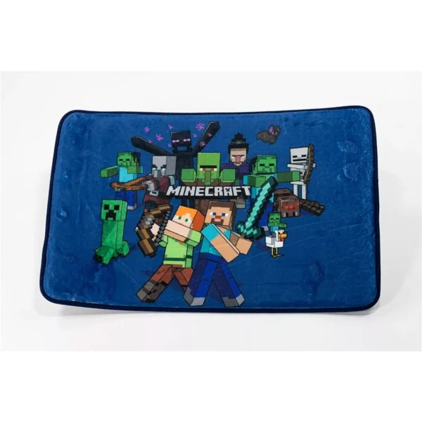 Minecraft lábtörlő, fürdőszobai kilépő 40x60 cm