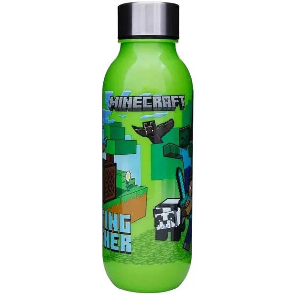 Minecraft műanyag kulacs Crafting 640 ml