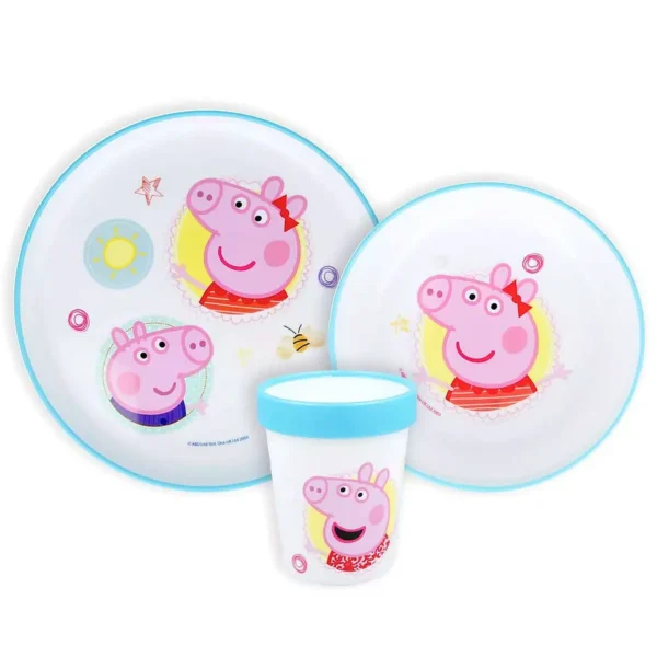 Peppa malac csúszásmentes étkészlet