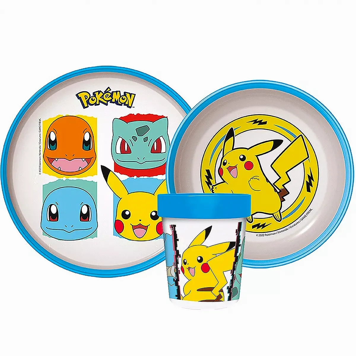 Pokémon csúszásmentes étkészlet