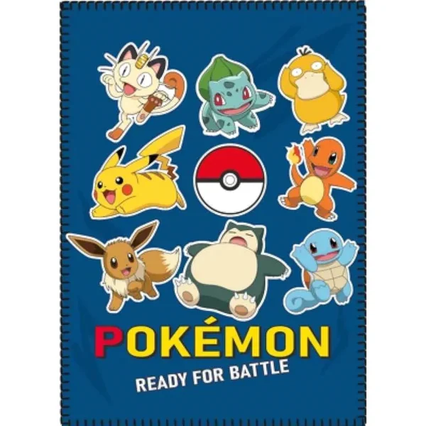 Pokémon polár takaró 100x140cm