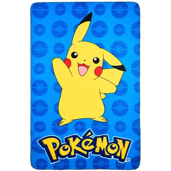 Pokémon polár takaró 100x150cm