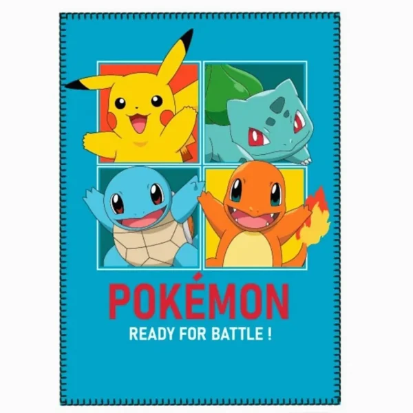 Pokémon polár takaró Blue 100x140 cm