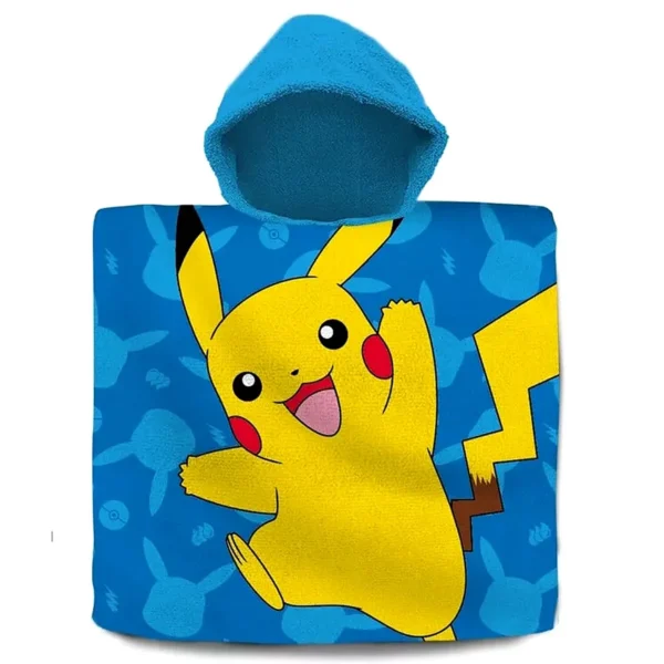 Pokémon törölköző poncsó 60x120 cm