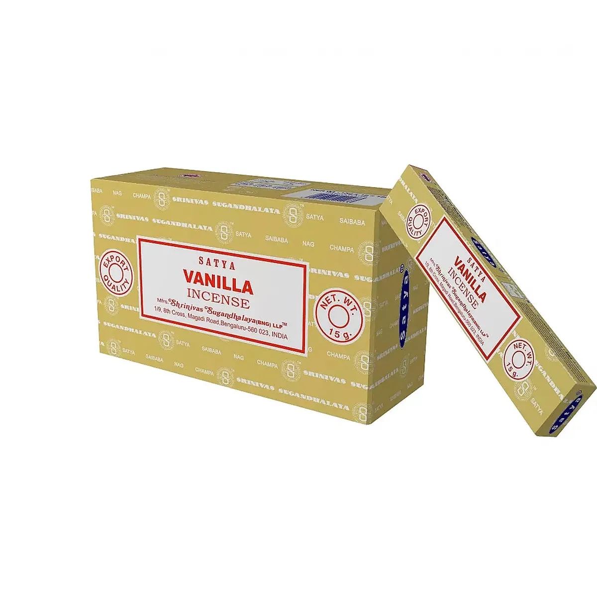 Satya Vanilla - Vanília Indiai Masala Füstölő