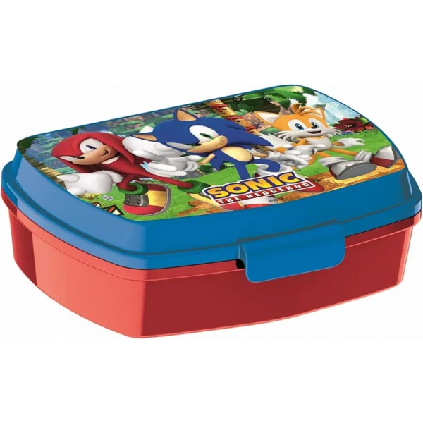 Sonic a sündisznó műanyag szendvicsdoboz