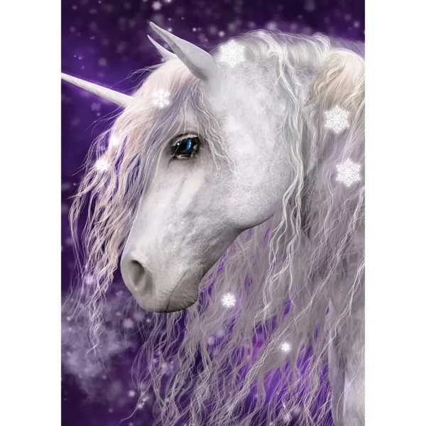 Unikornis Purple polár takaró