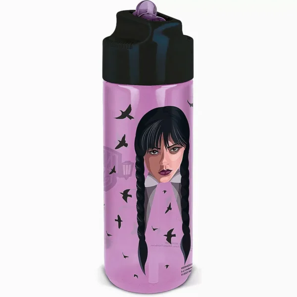Wednesday szívószálas kulacs 540 ml
