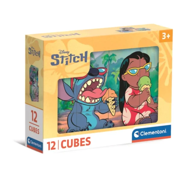 Disney Lilo és Stitch – mesekocka szett 12 db