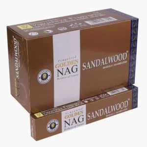 Golden Nag Sandalwood-Szantálfa masala füstölő