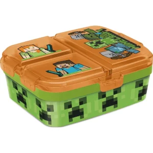 Minecraft szendvicsdoboz több rekeszes XL